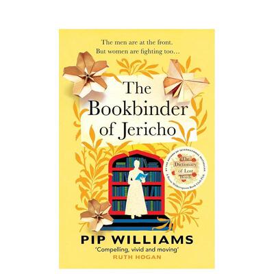 【预售】耶利哥的装订工 The Bookbinder of Jericho 英文进口原版文学小说Williams  Pip 外文图书籍