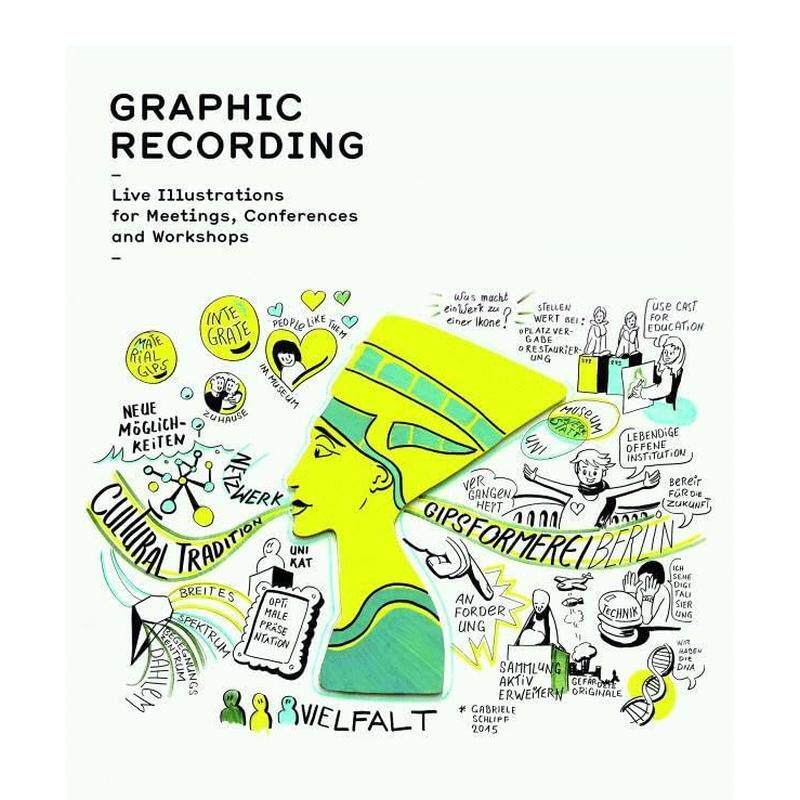 【现货】Graphic Recording: Live Illustrations 图文记录:用于会议和研讨会现场插图 插画设计 英文进口原版正版 Anna Lena