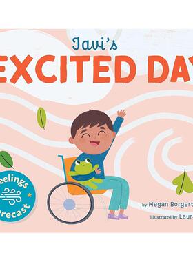 【预售】【情绪晴雨表】贾维兴奋的一天 【Feelings Forecast】Javi's Excited Day 英文进口原版图书儿童绘本 外文