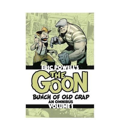 【预售】亡命暴徒：一群老废物 总集 卷1 The Goon: Bunch of Old Crap Omnibus Volume 1  英文漫画 外文进口原版图书籍Dark Hor