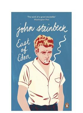 【现货】【诺贝尔文学奖约翰·斯坦贝克】伊甸之东 时尚插画师Bijou Karman系列封面East of Eden英文进口原版文学小说正版图书籍