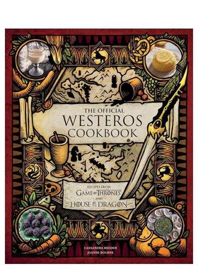 【现货】维斯特洛官方食谱书  权利的游戏The Official Westeros Cookbook英文进口原版餐饮美食图书Cassandra Reeder
