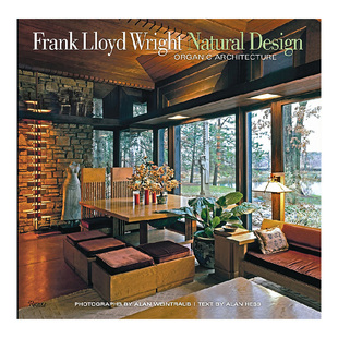 Frank 英文进口原版 Lloyd 弗兰克·劳埃德·赖特 有机设计 Wright Natural 图书 Design 现货