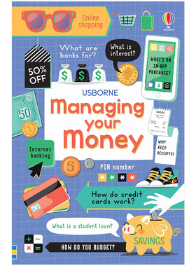 【现货】Managing Your Money 青少年儿童理财指南 英文原版儿童教育 7-12岁