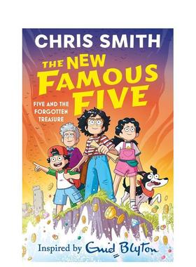 【预售】五人组与被遗忘的宝藏 Five and the Forgotten Treasure英文进口原版儿童故事图书 The School Librarian25年夏季刊阅读
