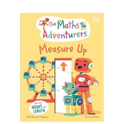 【预售】【数学冒险家】测量：高度与长度【The Maths Adventurers】Measure Up英文进口原版儿童绘本图书Gorasia Chapman  Sital