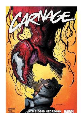 【现货】【Marvel漫威】大屠杀：共生坏死 CARNAGE VOL. 2: SYMBIOSIS NECROSIS 英文进口原版漫画图书正版GRONBEKK外文