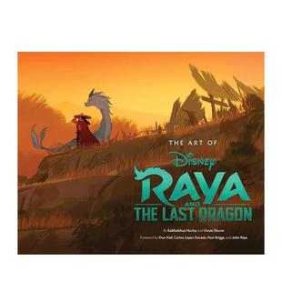 【预售】寻龙传说的艺术 迪斯尼动画电影设定原画草图剧本 Art of Raya and the Last Dragon英文进口原版影视图书籍进口正版