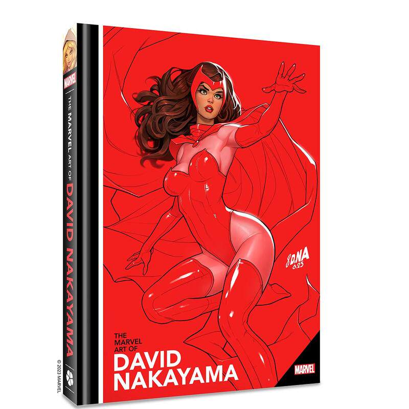 【预售】大卫-中山的惊奇艺术 The Marvel Art of David Nakayama 英文进口原版漫画书David Nakayama 外文正版书籍
