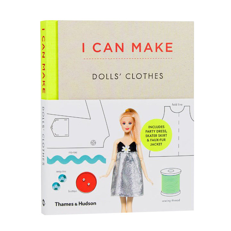 【现货】做娃娃的衣服 i can make dolls clothes 儿童手工手作启蒙