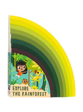 【现货】怡薇与朱诺历险记：探索雨林【Adventures of Evie and Juno】Explore the Rainforest英文进口原版儿童绘本图书Carly Ma