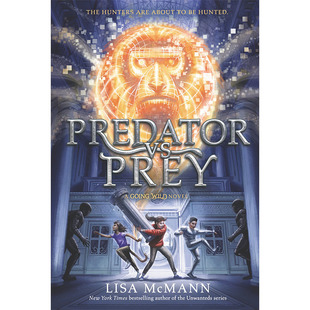 儿童图书6 Lisa 捕食者与猎物Going Predator vs. 疯狂2 Wild 9岁分阶读物McMann Prey英文进口原版 现货