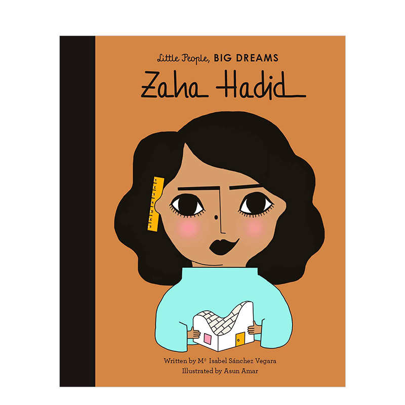 【预售】【Little People, Big Dreams】Zaha Hadid,【小人物,大梦想】扎哈·哈迪德 儿童趣味故事艺术绘本 英文原版图书籍进口