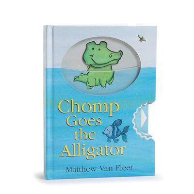 【现货】鳄鱼的故事Chomp Goes the Alligator英文进口原版儿童绘本图书3-6岁 自我认知/情绪管理Matthew Van Fleet