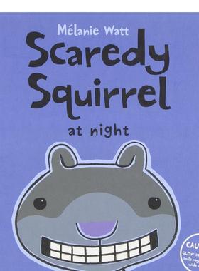 【现货】【胆小鬼松鼠】在夜晚【Scaredy Squirrel 】at Night英文儿童图书籍进口原版Kids Can Press6-9岁