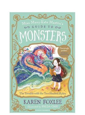 【预售】【玛丽·凯特·马丁小姐的怪物指南】#2 二头九头蛇的麻烦【Miss Mary-Kate Martin's Guide to Monsters】#2 The Troubl