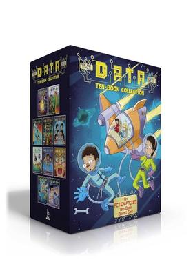 【现货】DATA 系列十本精选集（盒装）DATA Set Ten-Book Collection (Boxed Set)英文青少年读物进口原版儿童图书3-6岁Ada Hoppe