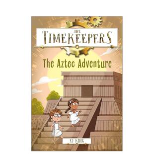 【预售】【时间记录者】阿兹特克冒险 【The Timekeepers】The Aztec Adventure英文进口原版儿童章节书SJ King