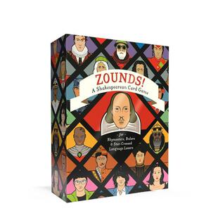 【现货】【翰德原版】Zounds!，莎士比亚戏剧卡片游戏 英文原版图书籍进口正版 Thomas W. Cushing, Andy Tuohy 卡牌