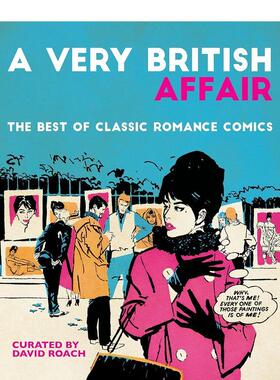 【预售】非常英国情 最佳经典爱情漫画 Very British Affair: The Best of Classic Romance Comics 英文进口原版漫画正版图书籍D