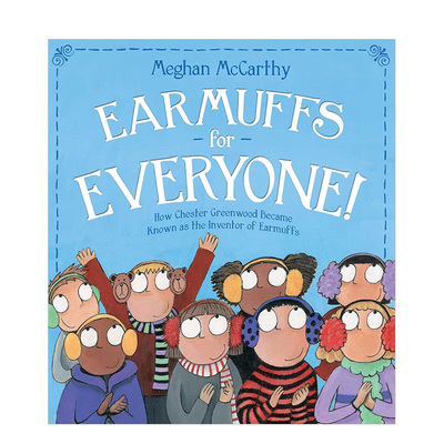 【现货】人人都有耳罩：耳罩发明家Greenwood Became的故事 Earmuffs for Everyone! 原版英文儿童绘本