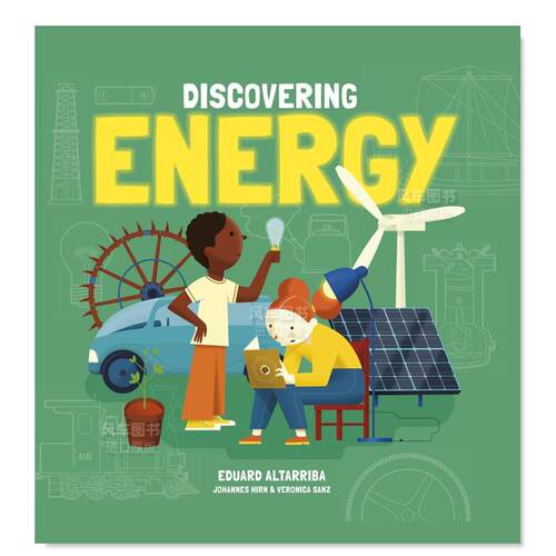 【预售】发现能源 Discovering Energy英文儿童绘本原版图书外版进口书籍Veronica Sanz, Eduard Altarriba button books
