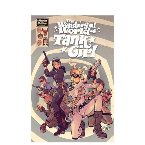 【预售】坦克女郎奇妙世界 The Wonderful World of Tank Girl 英文进口原版漫画外文图书籍Martin  Alan