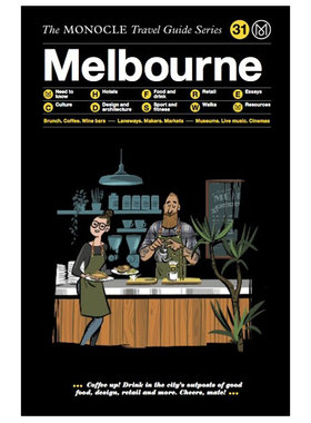 【Monocle Travel Guide】Melbourne墨尔本澳大利亚米兰曼谷旅游Monocle旅行指南系列（单册可拍）英文原版图书籍进口正版