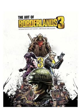 【现货】进口原版 The Art of Borderlands 3 无主之地3游戏设定集Chris Allcock英文正版图书籍