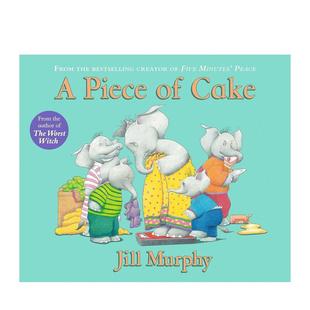 一块蛋糕 9岁 UK6 现货 大象家 Cake英文儿童图书籍进口原版 Family Large Books Walker Piece