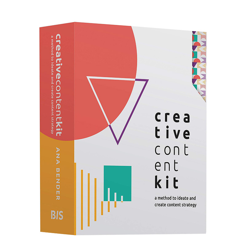 【预售】Creative Content Kit: A Method to Ideate 创意内容工具盒 创新沟通商业交流卡牌 英文原版图书籍正版 Ana Bender