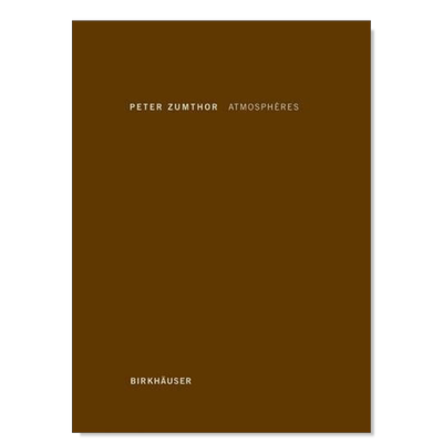 【现货】建筑氛围 Atmosphères法文生活原版图书进口书籍Peter Zumthor