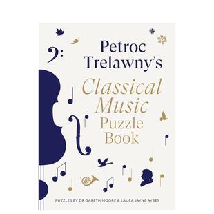 Petroc Classical 预售 古典音乐谜题书 生活图书Petroc 英文进口原版 Trelawny 特里洛尼 Puzzle Music Trelawny; Book