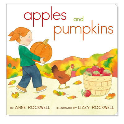 【预售】苹果与南瓜 Apples and Pumpkins英文儿童绘本原版图书外版进口书籍Anne Rockwell and Lizzy Rockwell
