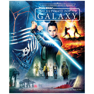 Star 立体书 终极立体银河系 Galaxy Ultimate The Wars 星球大战 英文原版 星战电影周边 Pop 图书籍进口正版 儿童 现货