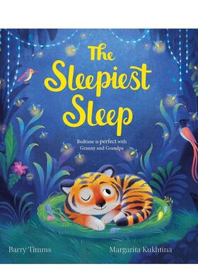 【预售】困倦的睡眠 The Sleepiest Sleep英文进口原版儿童绘本图书Barry Timms