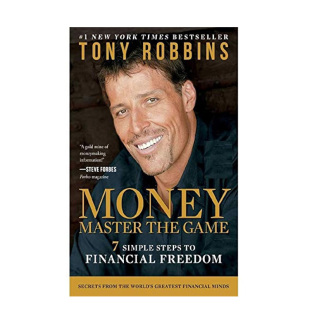 【现货】吸引力法则大师Tony Robbins 金钱：掌握游戏 Money Master The Game 英文原版商业行销