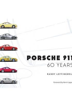【预售】保时捷911系列：60年 Porsche 911 60 Years 英文进口原版工业产品设计图书Randy Leffingwell; Harm Lagaaij