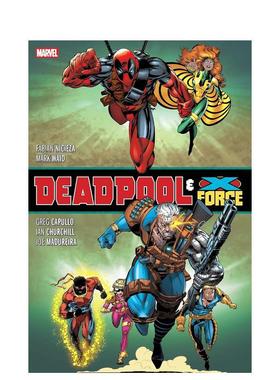 【预售】死侍与 X 特工队 合集版（新版重印）Deadpool & X-Force Omnibus Ken Lashley/Greg Capullo Cover [New Printing]英文漫