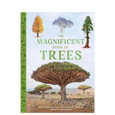 【预售】【神奇大书】树木【The Magnificent Book】Magnificent Book Of Trees英文进口原版儿童百科图书Tony Russell