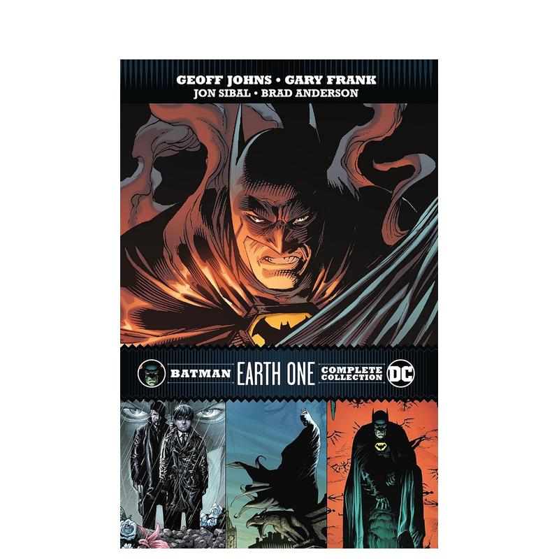 【现货】蝙蝠侠：地球一号全集 Batman: Earth One Complete Collection 英文进口原版漫画 Gary Frank