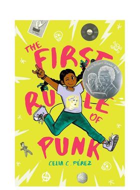 【预售】朋克的首要规则是FIRST RULE OF PUNK, THE英文进口原版章节书儿童图书籍3-6岁PéREZ  CELIA C.