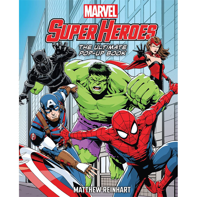【预售】Marvel Super Heroes: The Ultimate Pop-Up Book ，漫威超级英雄：终极立体书 英文原版图书籍进口正版儿童立体,书籍/杂志/报纸,儿童读物原版书,淘宝优惠券,粉丝福利购,淘宝优惠卷