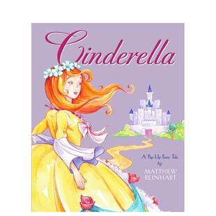【现货】【立体书】灰姑娘CINDERELLA【Pop-Up】英文进口原版儿童图书6-9岁立体书REINHART  MATTHEW