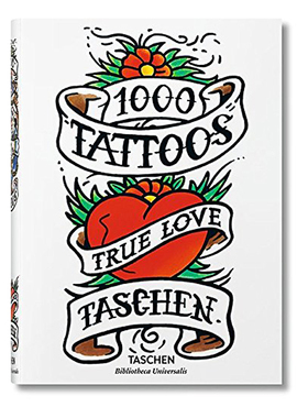 【现货】[TASCHEN出版] 1000 Tattoos 千例文身设计 图案作品鉴赏 tattoo 纹身的历史 英文原版图书籍进口正版 Henk Schiffmacher