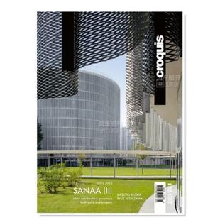 2015 建筑素描 Croquis 2023 英文建筑 221 220 SANAA 预售 建筑专业杂志
