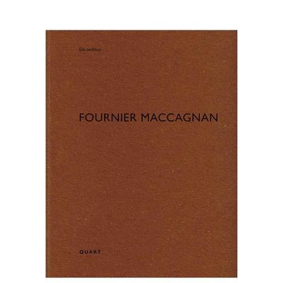 【预售】富尼耶·马卡尼安：建筑档案62 Fournier Maccagnan:De aedibus 62 英文进口原版建筑设计图书Heinz Wirz