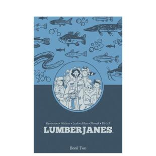 【预售】伐木工女孩 卷2（平装）Lumberjanes Book Two英文漫画进口原版图书籍Shannon Watters  ND Stevenson  Kat Leyh  Gus Al