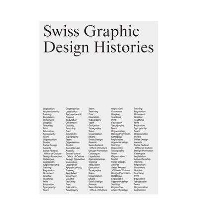 【预售】 Swiss Graphic Design Histories，瑞士平面设计史 英文原版图书进口正版 Davide Fornari 数字媒体设计图书
