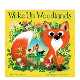 【现货】苏醒吧,树林Wake Up, Woodlands 英文进口原版儿童绘本图书 3-6岁 Chronicle Books 动物生态环保